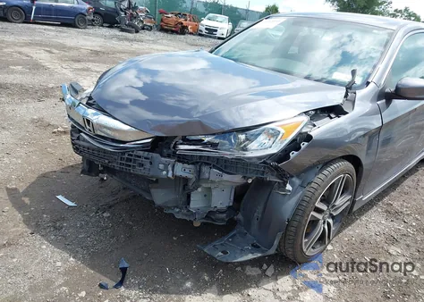 2017 Honda Accord Sport Se из США, поврежденный, VIN 1HGCR2F19HA165373